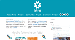 Desktop Screenshot of fablabtorino.org