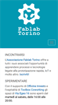 Mobile Screenshot of fablabtorino.org